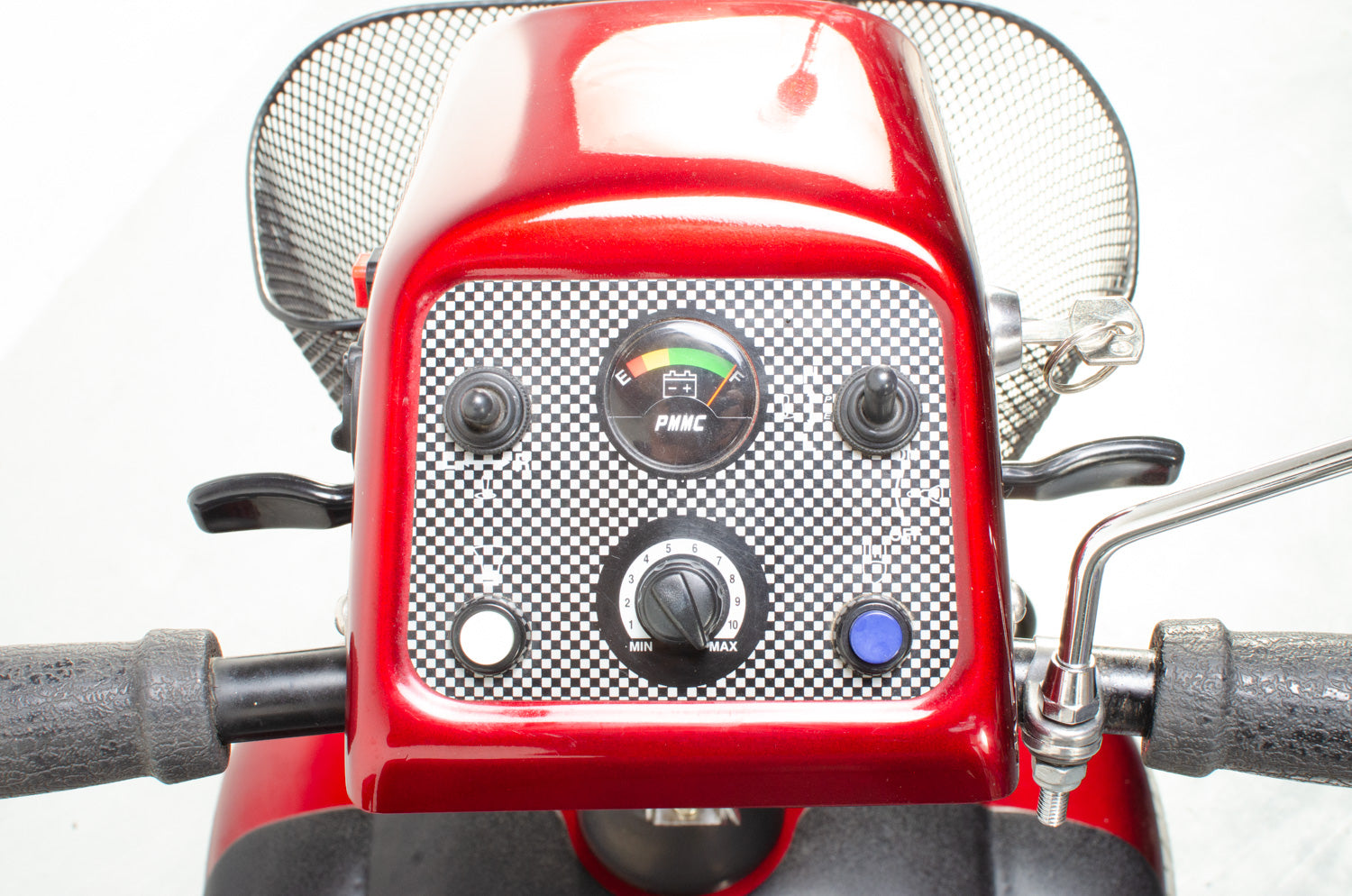 2010 Rascal 650 6mph Electric Mobility Scooter Second Hand Mid Size Red Secondary image