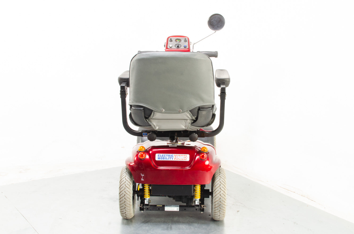 2010 Rascal 650 6mph Electric Mobility Scooter Second Hand Mid Size Red