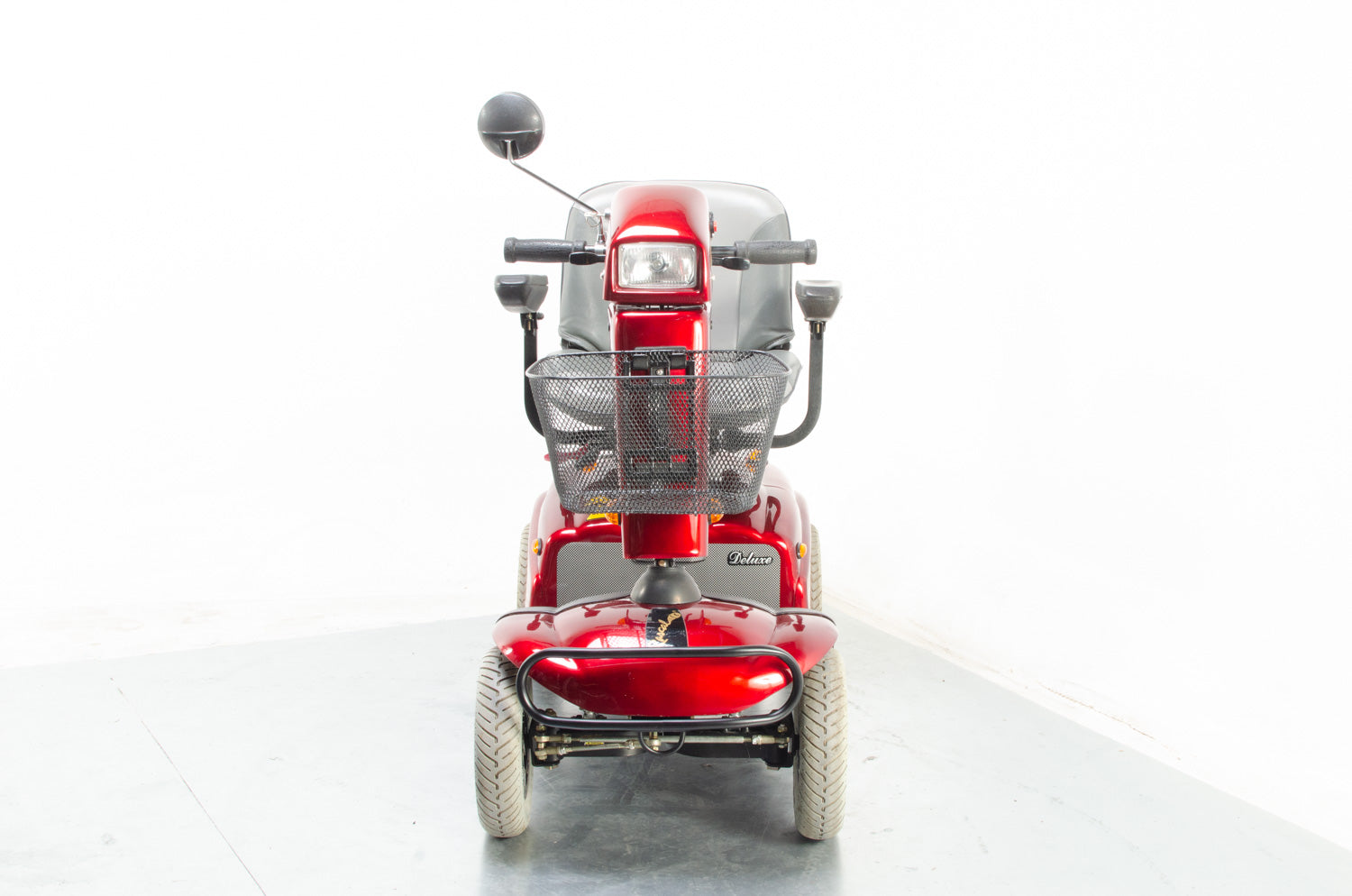 2010 Rascal 650 6mph Electric Mobility Scooter Second Hand Mid Size Red