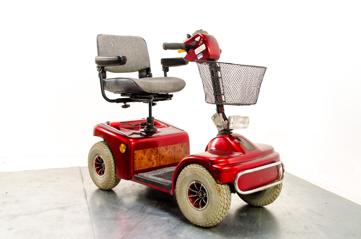 Shoprider 889 Used Mobility Scooter Midsize 4mph Pavement Red Roma Medical Main image