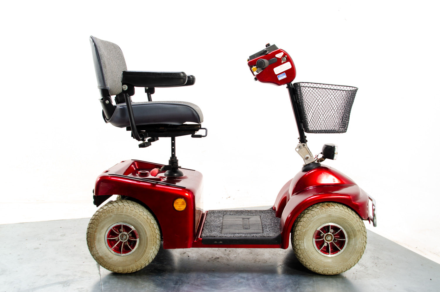 Shoprider 889 Used Mobility Scooter Midsize 4mph Pavement Red Roma Medical