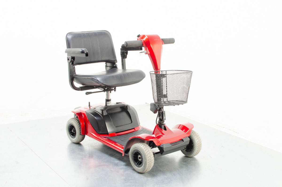 2006 Rascal Taxi Electric Mobility Scooter Small Transportable 4mph in Red