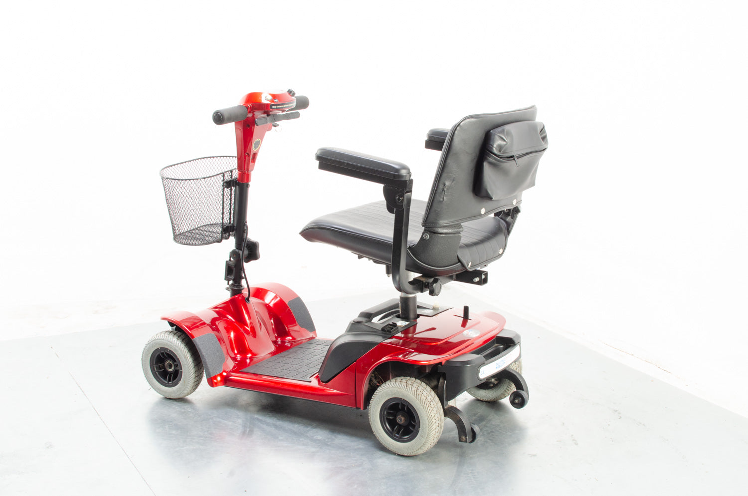 2006 Rascal Taxi Electric Mobility Scooter Small Transportable 4mph in Red