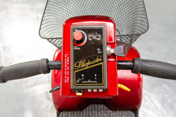 Shoprider 889 Used Mobility Scooter Midsize 4mph Pavement Red Roma Medical