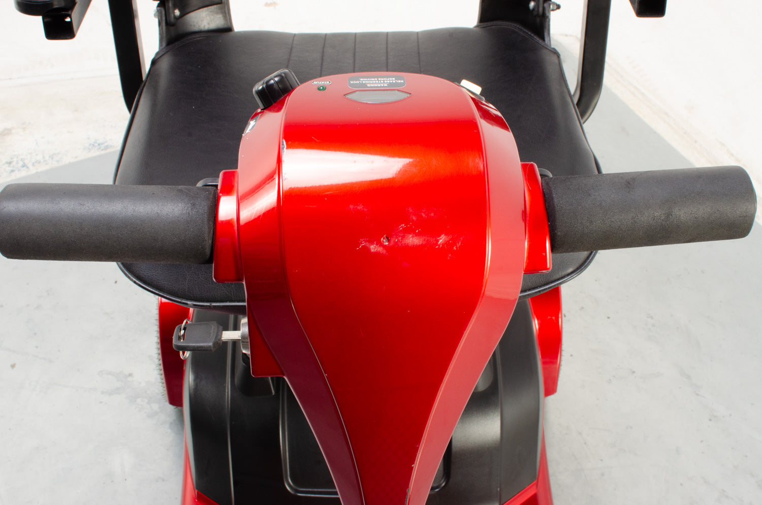 2006 Rascal Taxi Electric Mobility Scooter Small Transportable 4mph in Red