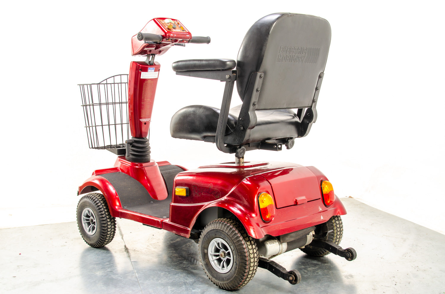 2006 Electric Mobility Rascal 302LE 6mph Used Mobility Scooter Road Pavement Red