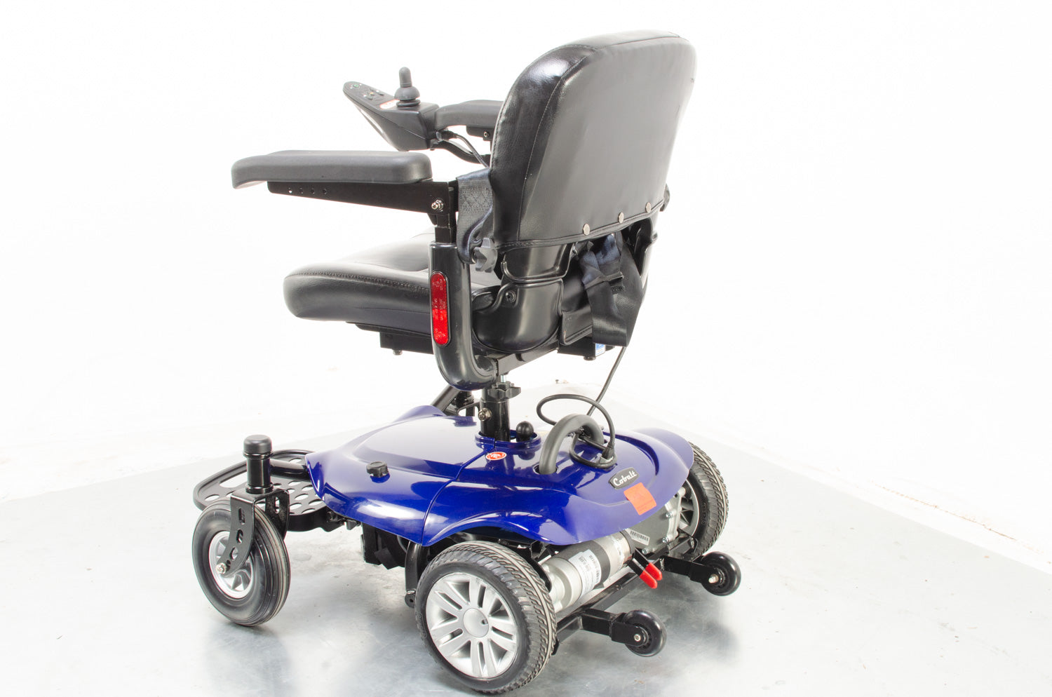 2016 Drive Cobalt Electric Wheelchair Powerchair in Blue 4mph Indoor