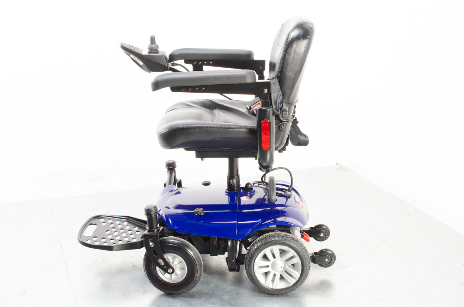 2016 Drive Cobalt Electric Wheelchair Powerchair in Blue 4mph Indoor