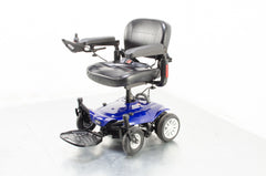 2016 Drive Cobalt Electric Wheelchair Powerchair in Blue 4mph Indoor