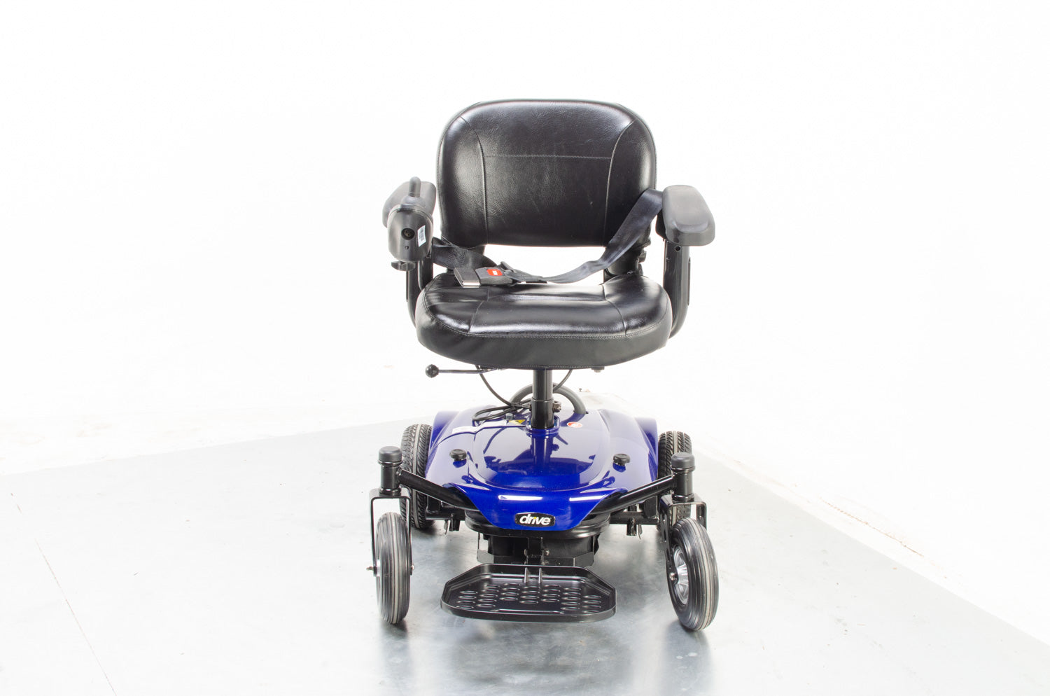 2016 Drive Cobalt Electric Wheelchair Powerchair in Blue 4mph Indoor