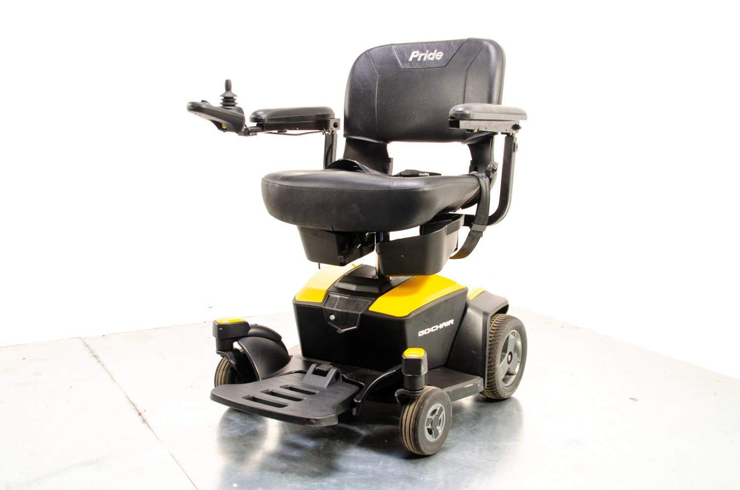 Pride Go Chair Used Electric Wheelchair Indoor Powerchair Small Compact Transportable