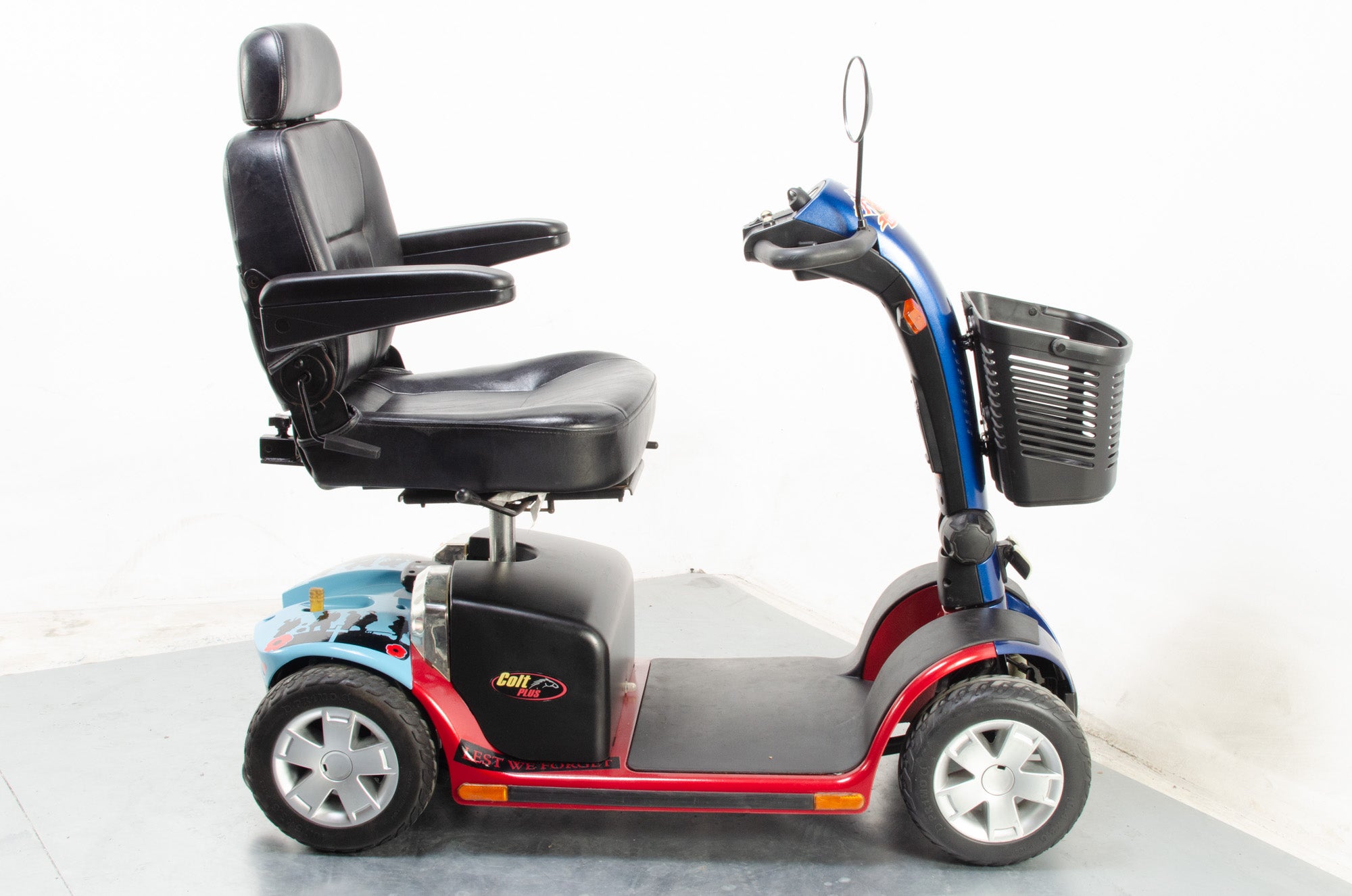 Pride Colt Plus Help for Heroes Electric Mobility Scooter 4mph Mid Size Transportable Secondary image