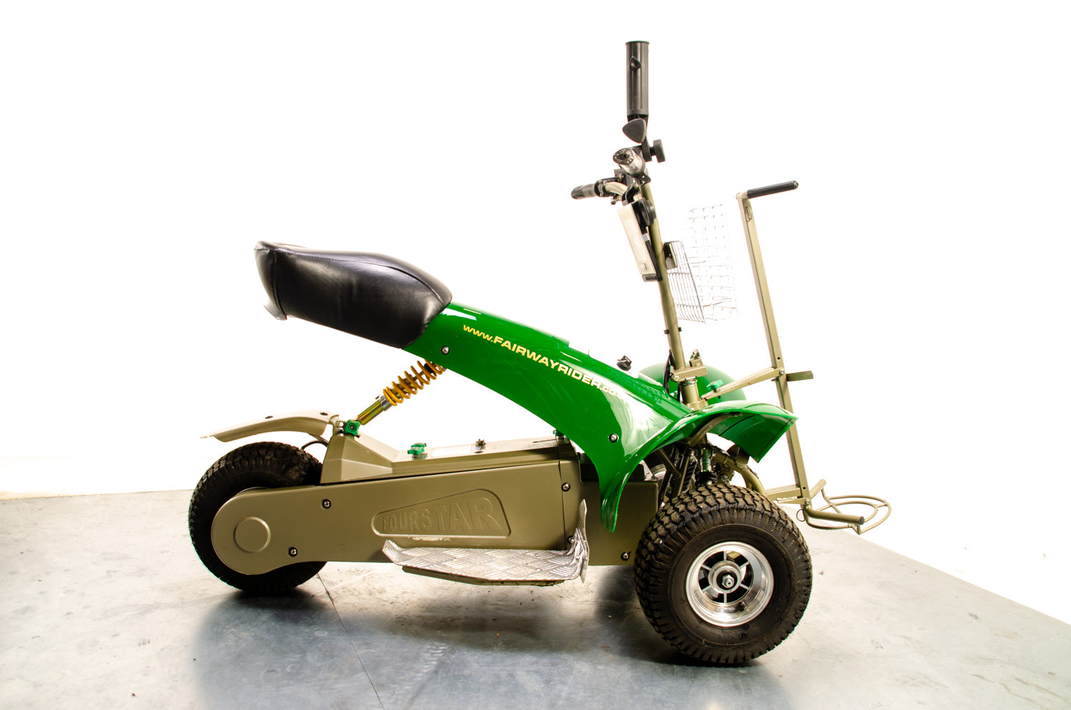 G3 Rider Single Seat Golf Buggy Ride-On Suspension Trike T-Bike Electric Secondary image