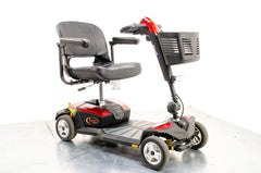 Pride Apex Rapid Used Mobility Scooter Transportable Small Lightweight Boot Suspension Red