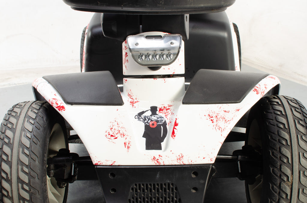 Pride Colt Plus Remembrance Electric Mobility Scooter 4mph Mid Size Transportable White