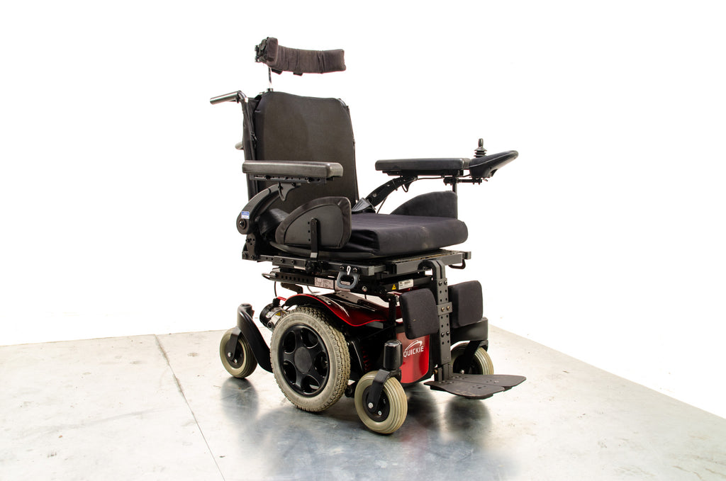 2016 Sunrise Medical Quickie Salsa M2 Mini Used Electric Wheelchair Powerchair Powered Tilt Red 13639