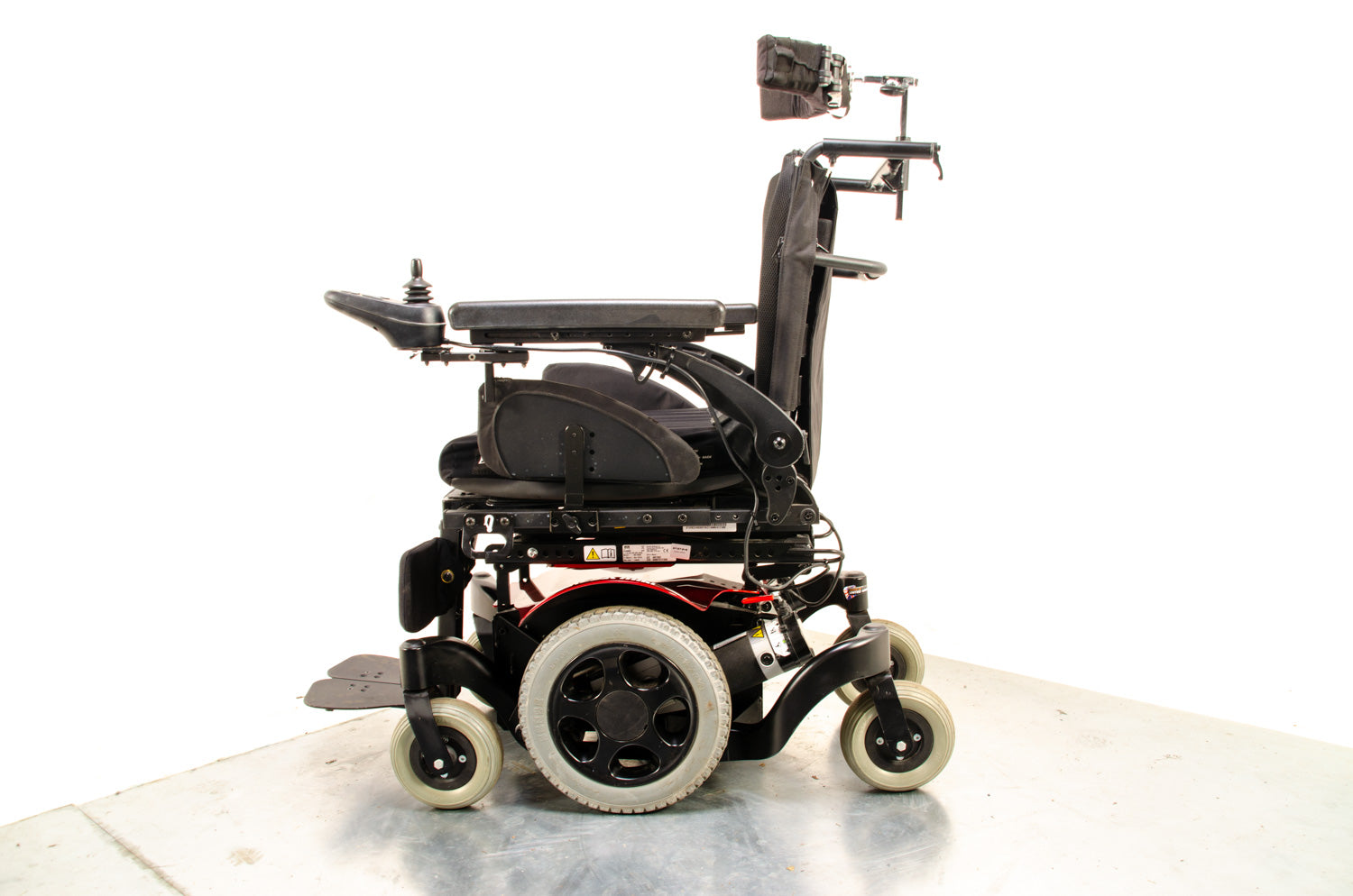 2016 Sunrise Medical Quickie Salsa M2 Mini Used Electric Wheelchair Powerchair Powered Tilt Red 13639