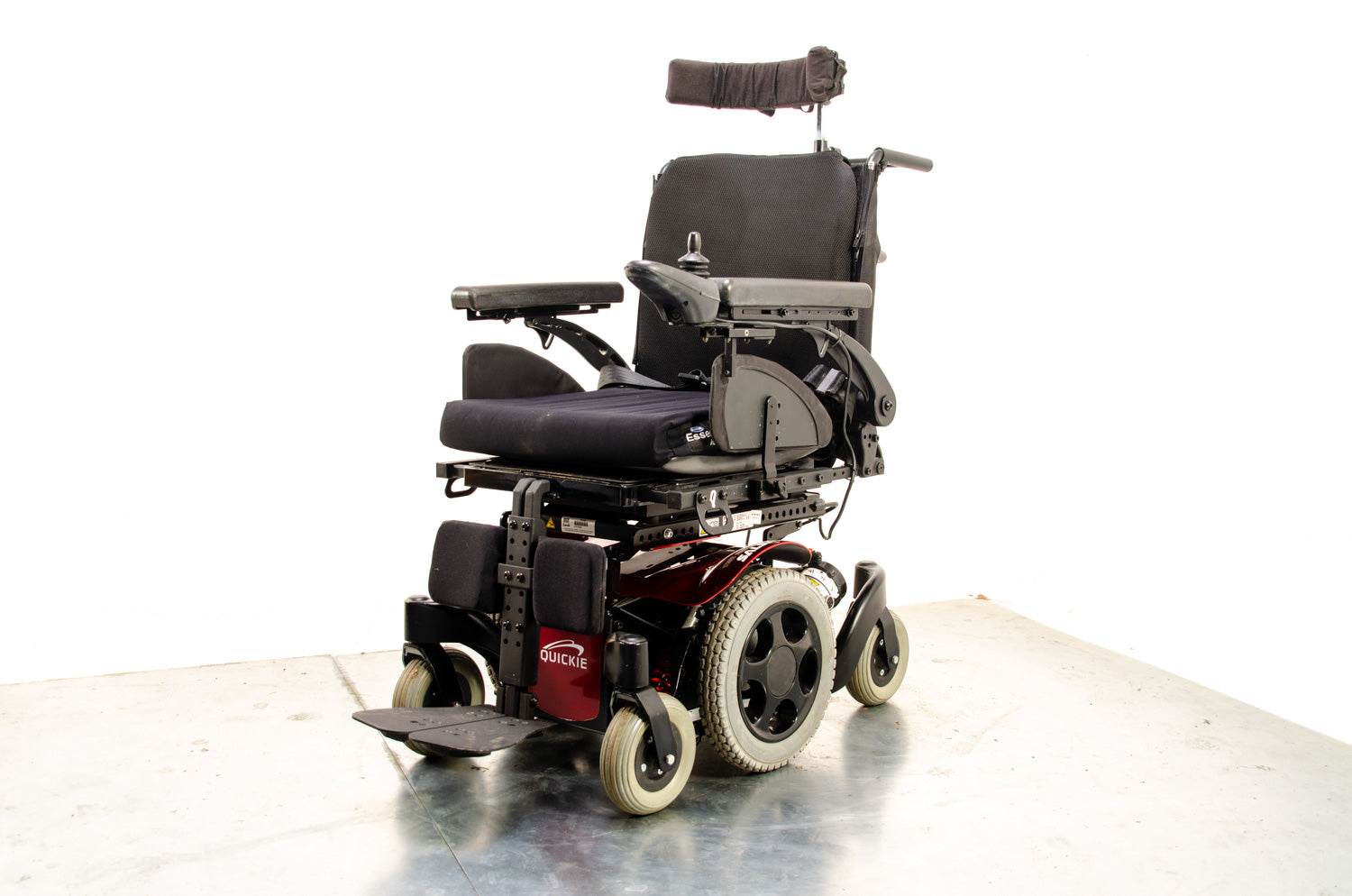 2016 Sunrise Medical Quickie Salsa M2 Mini Used Electric Wheelchair Powerchair Powered Tilt Red 13639