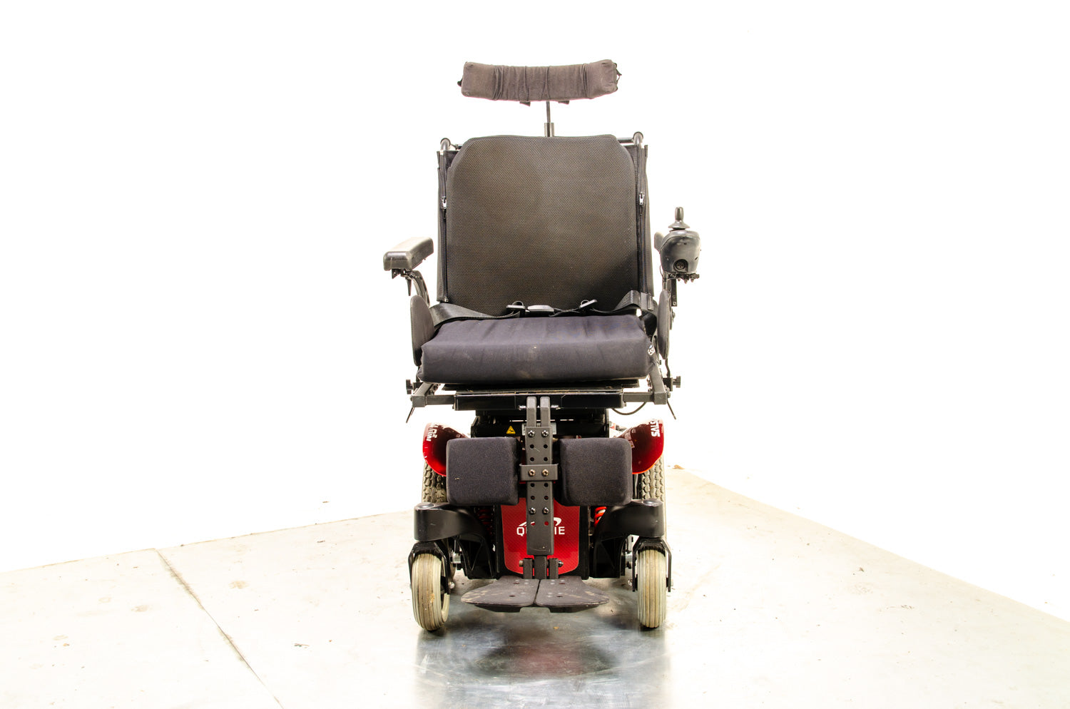 2016 Sunrise Medical Quickie Salsa M2 Mini Used Electric Wheelchair Powerchair Powered Tilt Red 13639