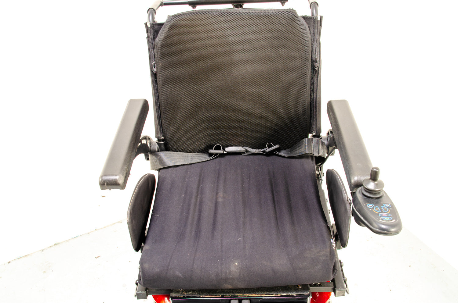 2016 Sunrise Medical Quickie Salsa M2 Mini Used Electric Wheelchair Powerchair Powered Tilt Red 13639