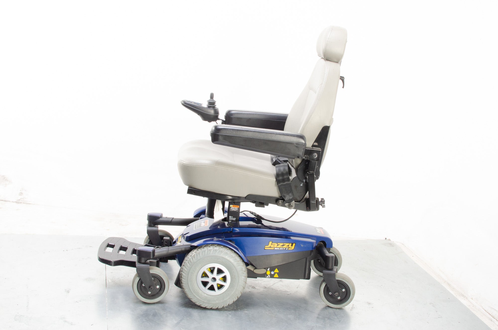 2015 Pride Jazzy Select 6 Electric Wheelchair Powerchair Riser 4mph Blue