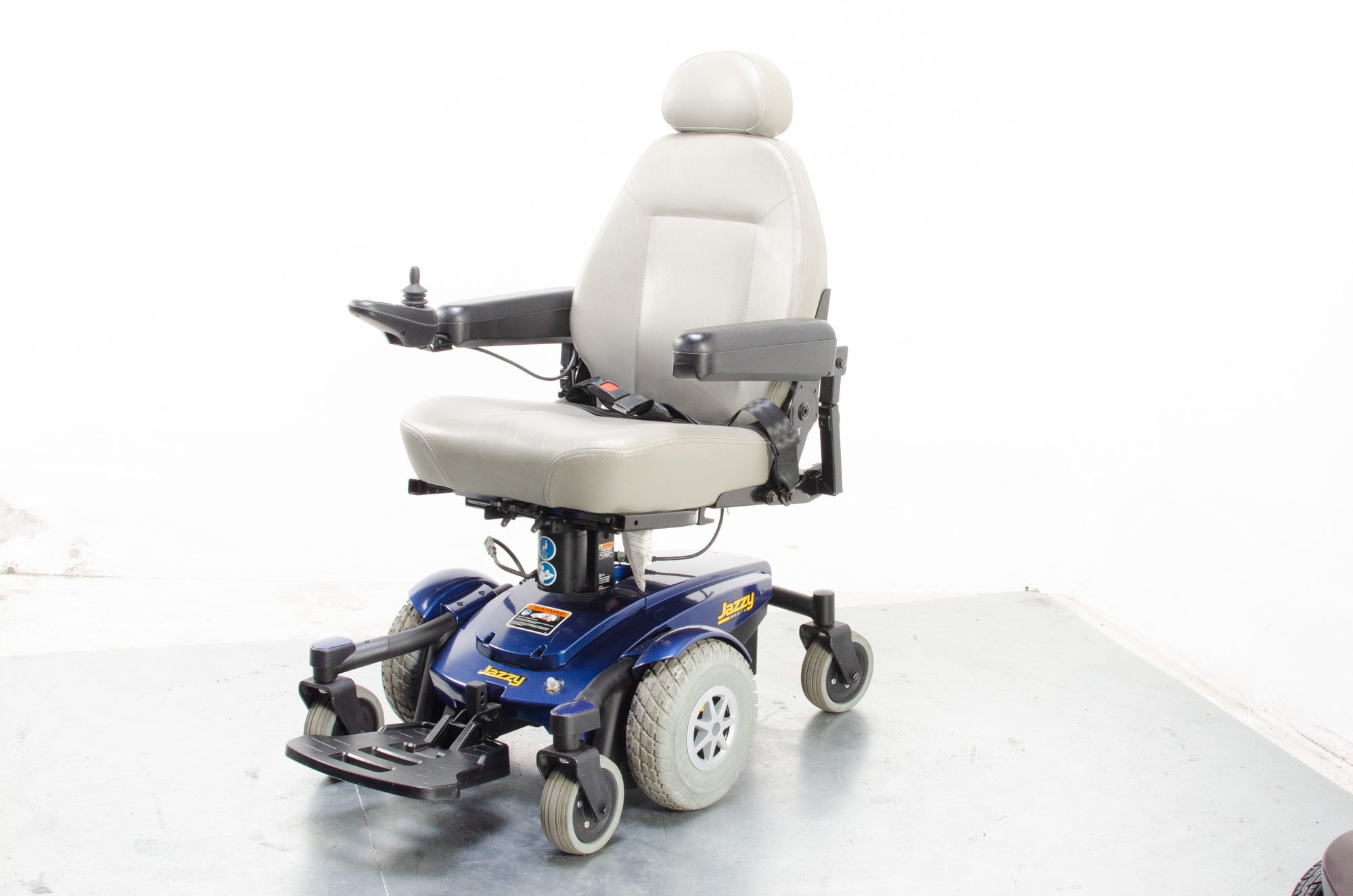 2015 Pride Jazzy Select 6 Electric Wheelchair Powerchair Riser 4mph Blue