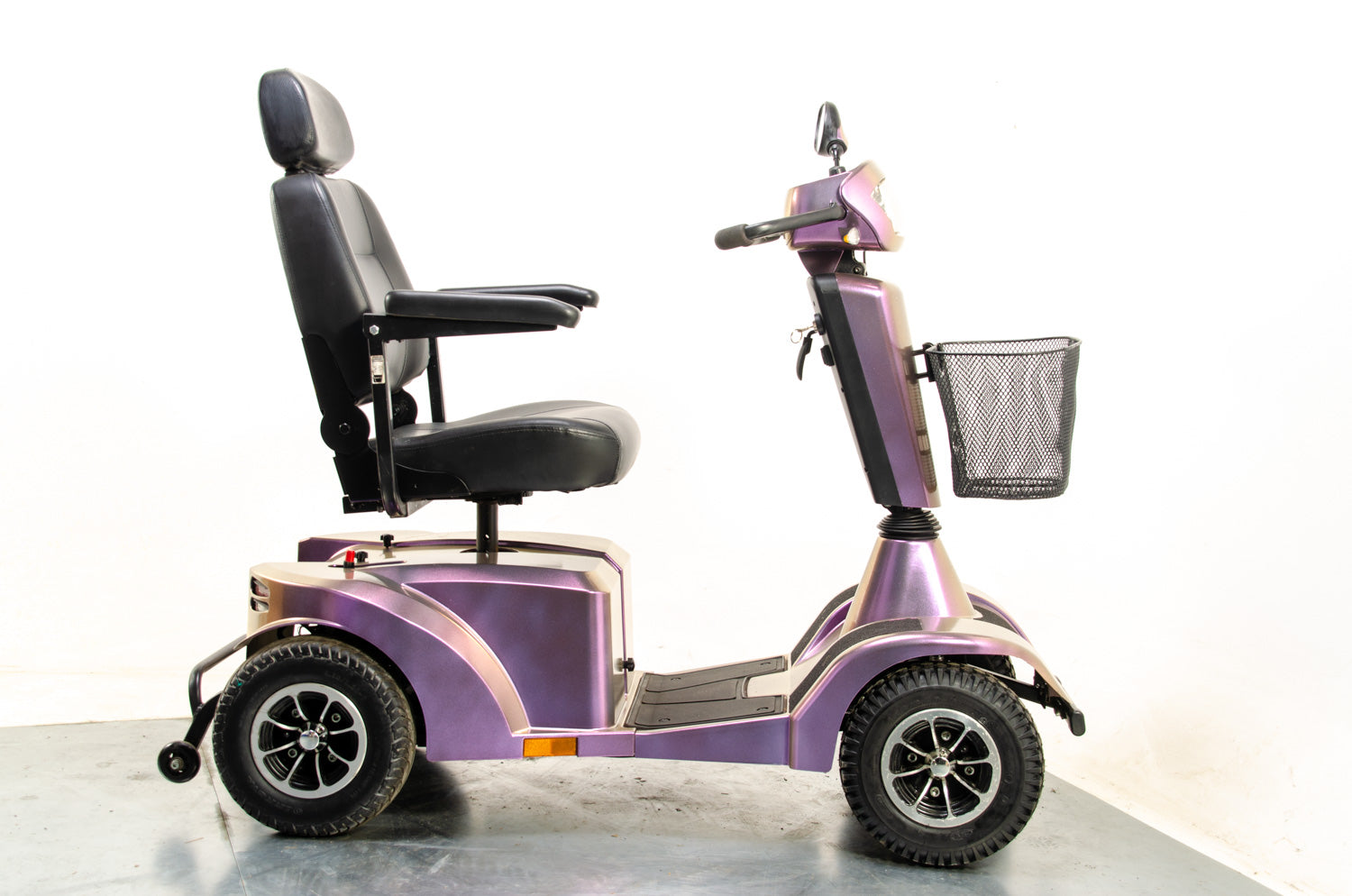 Sunrise Medical Sterling S700 Used 8mph Mobility Scooter Purple Custom Secondary image