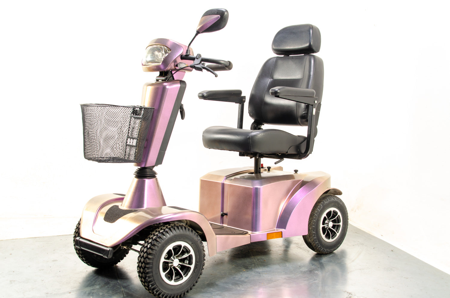 Sunrise Medical Sterling S700 Used 8mph Mobility Scooter Purple Custom