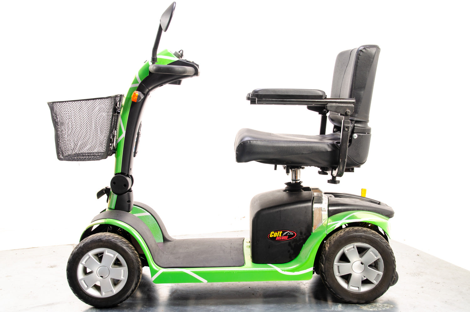 2018 Pride Colt Deluxe Electric Mobility Scooter 6mph Transportable Green