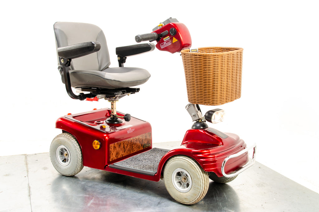 Roma Shoprider Soverign 4mph Midi Size Mobility Scooter Red