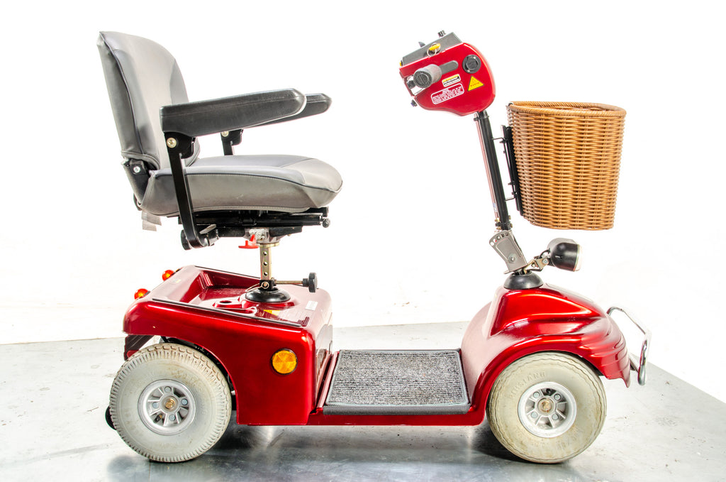 Roma Shoprider Soverign 4mph Midi Size Mobility Scooter Red