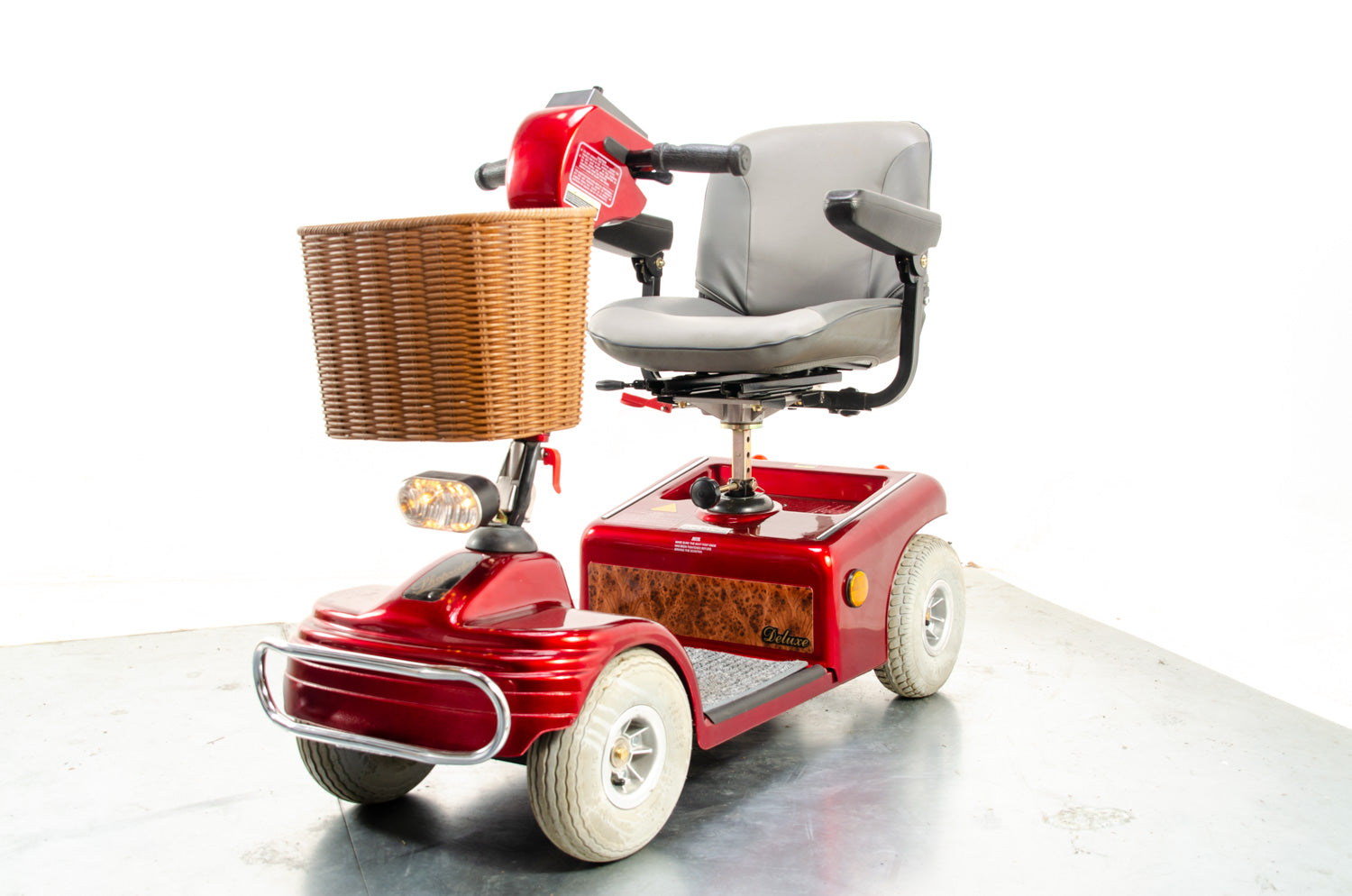 Roma Shoprider Soverign 4mph Midi Size Mobility Scooter Red