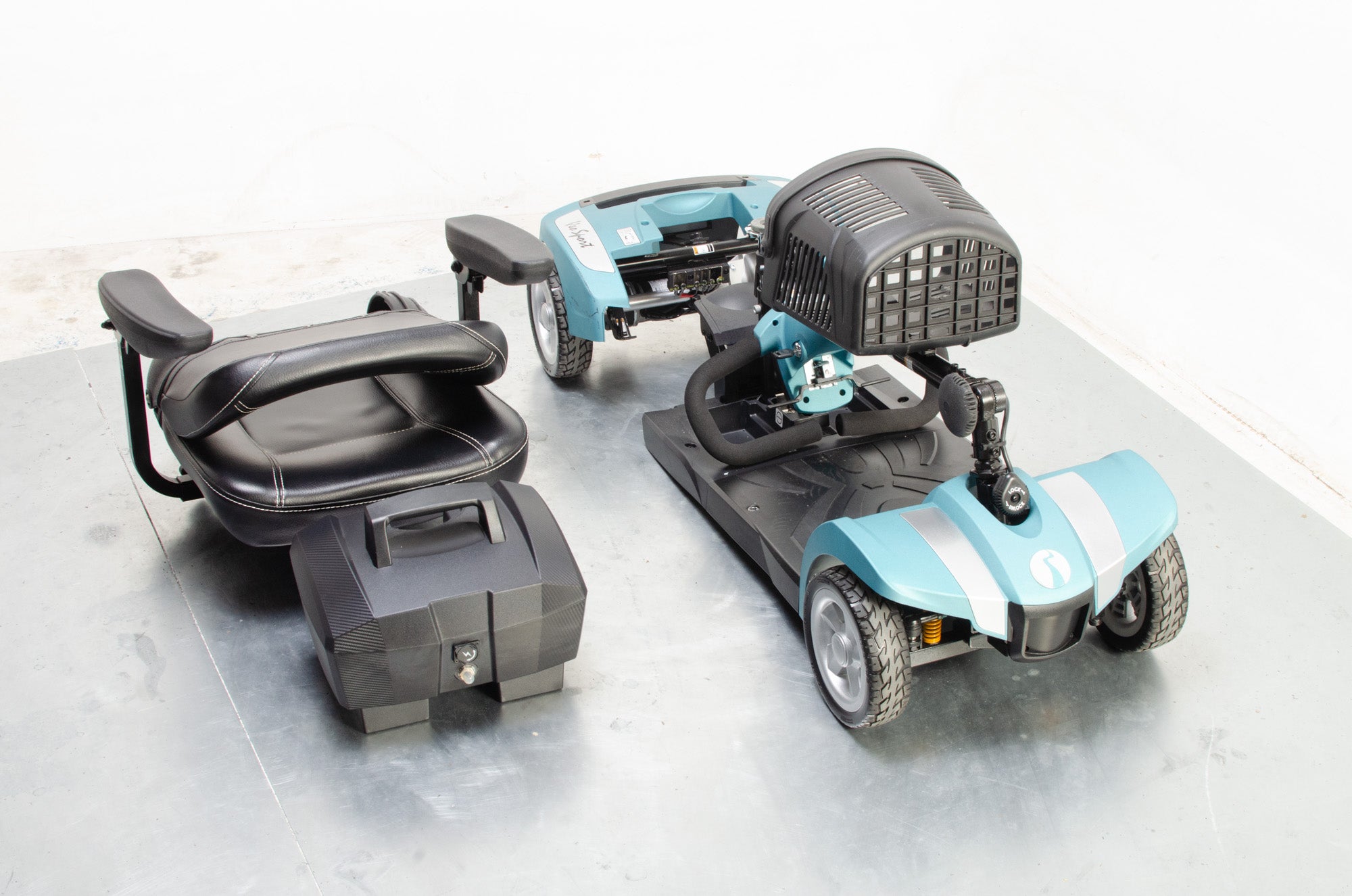 Rascal Veo Sport Used Electric Mobility Scooter Small Transportable Folding