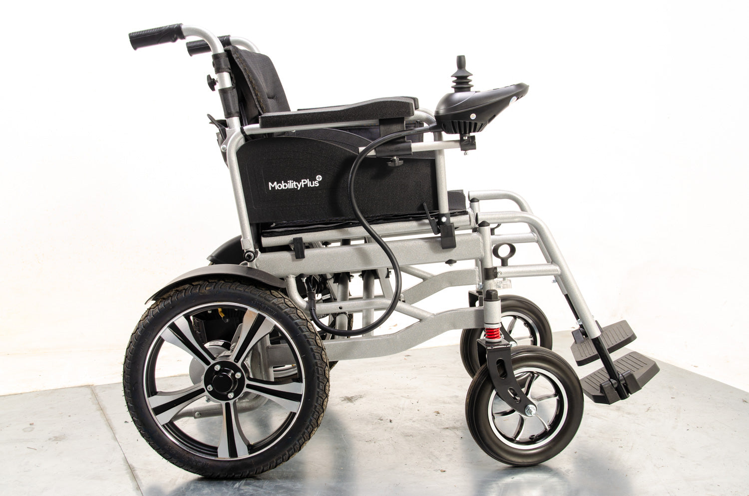 MobilityPlus Electric Powered Wheelchair Used Easy Folding Portable Lightweight