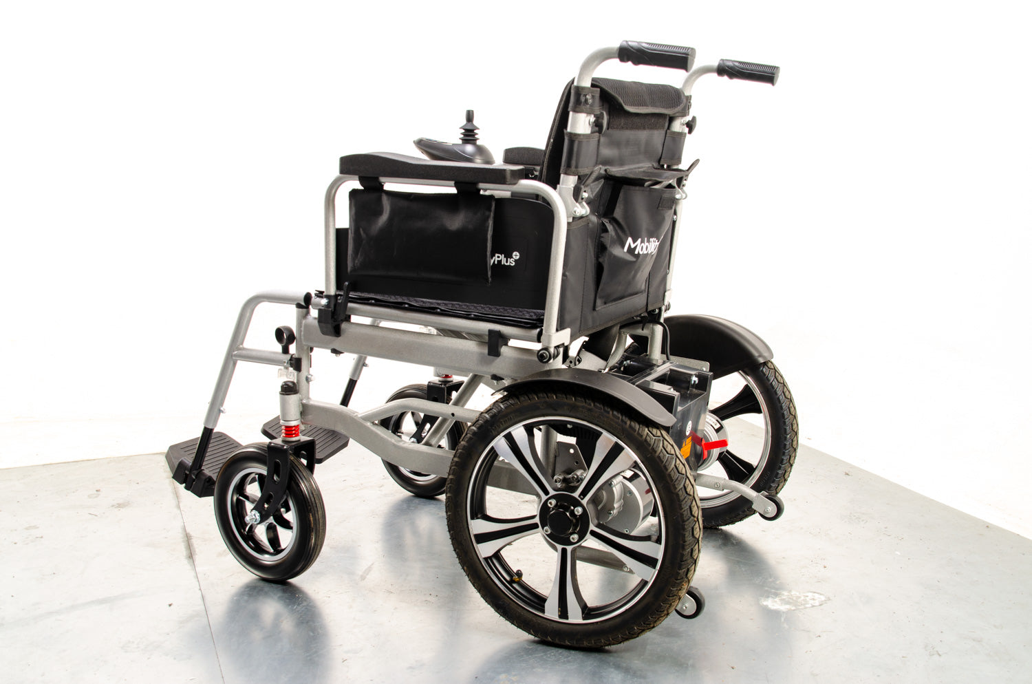 MobilityPlus Electric Powered Wheelchair Used Easy Folding Portable Lightweight