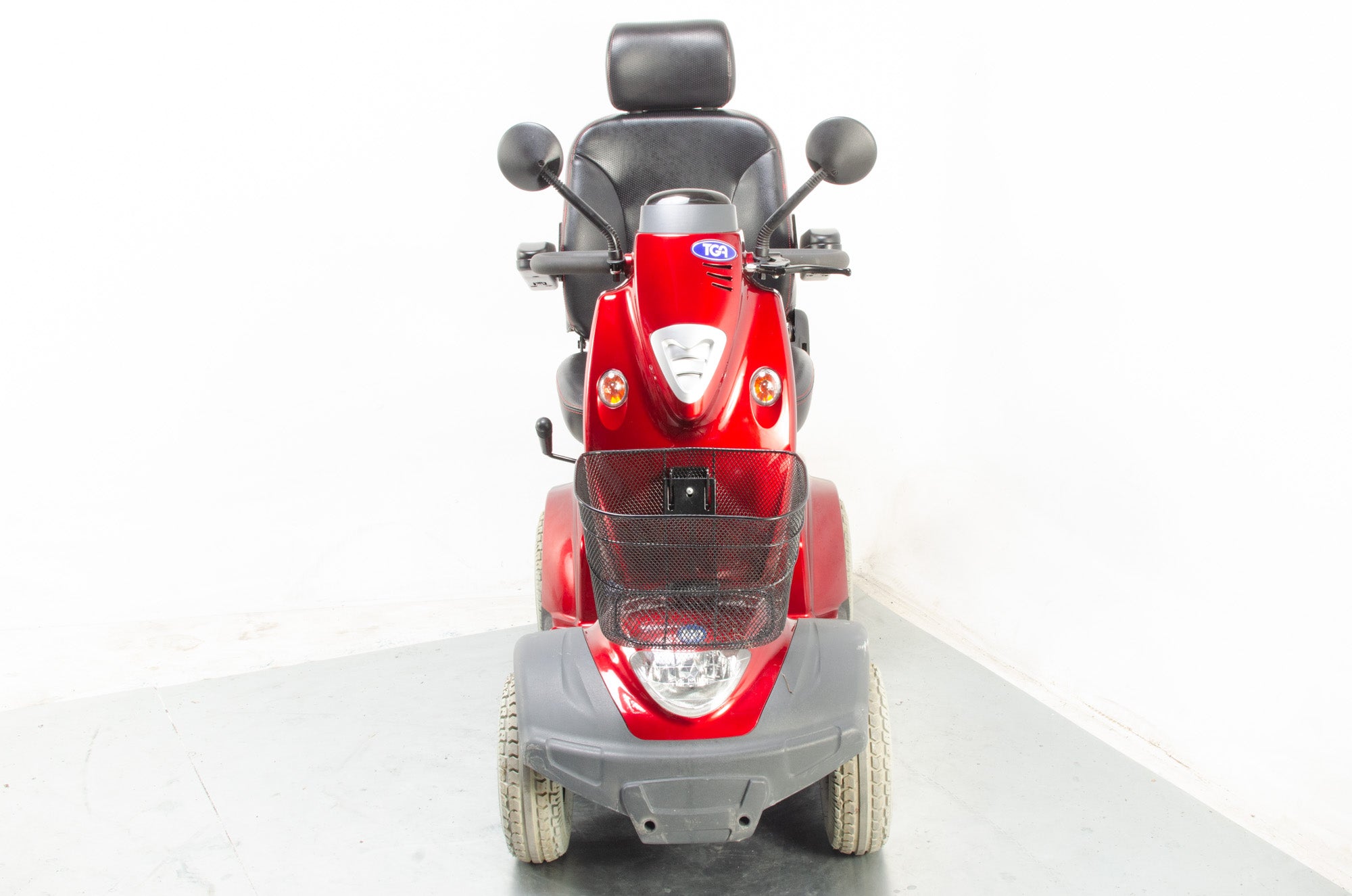 2014 TGA Mystere Electric Mobility Scooter 8mph Mid Size Comfy Red