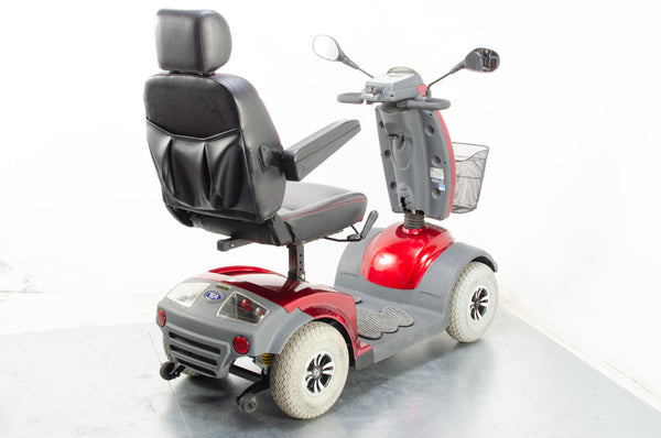 2015 TGA Mystere Electric Mobility Scooter 8mph Mid Size Comfort Red
