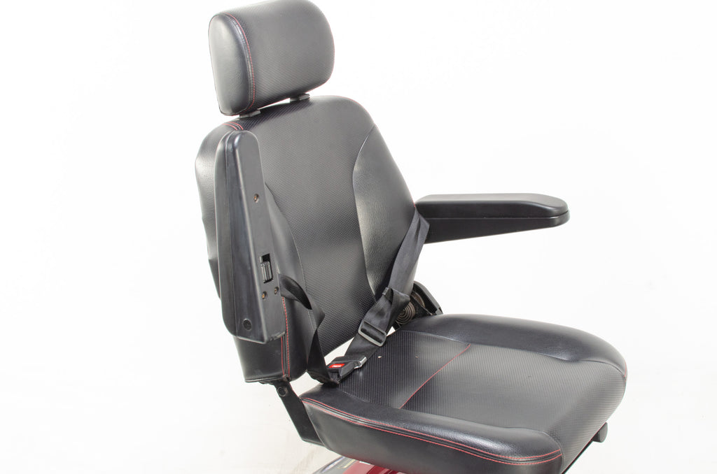 2015 TGA Mystere Electric Mobility Scooter 8mph Mid Size Comfort Red