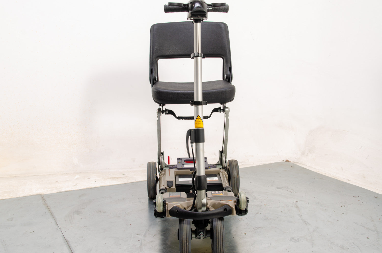 Freerider Luggie Used Mobility Scooter Foilding Transportable Lightweight Lithium Travel Gold