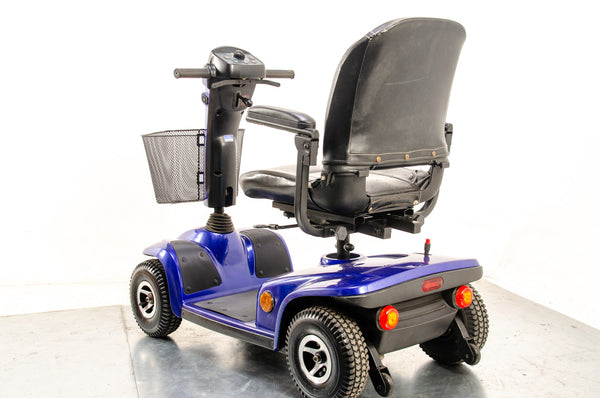 Invacare Leo Used Mobility Scooter Pavement Comfy Pneumatic Tyres Blue 13632