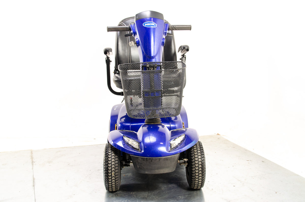 Invacare Leo Used Mobility Scooter Pavement Comfy Pneumatic Tyres Blue 13632