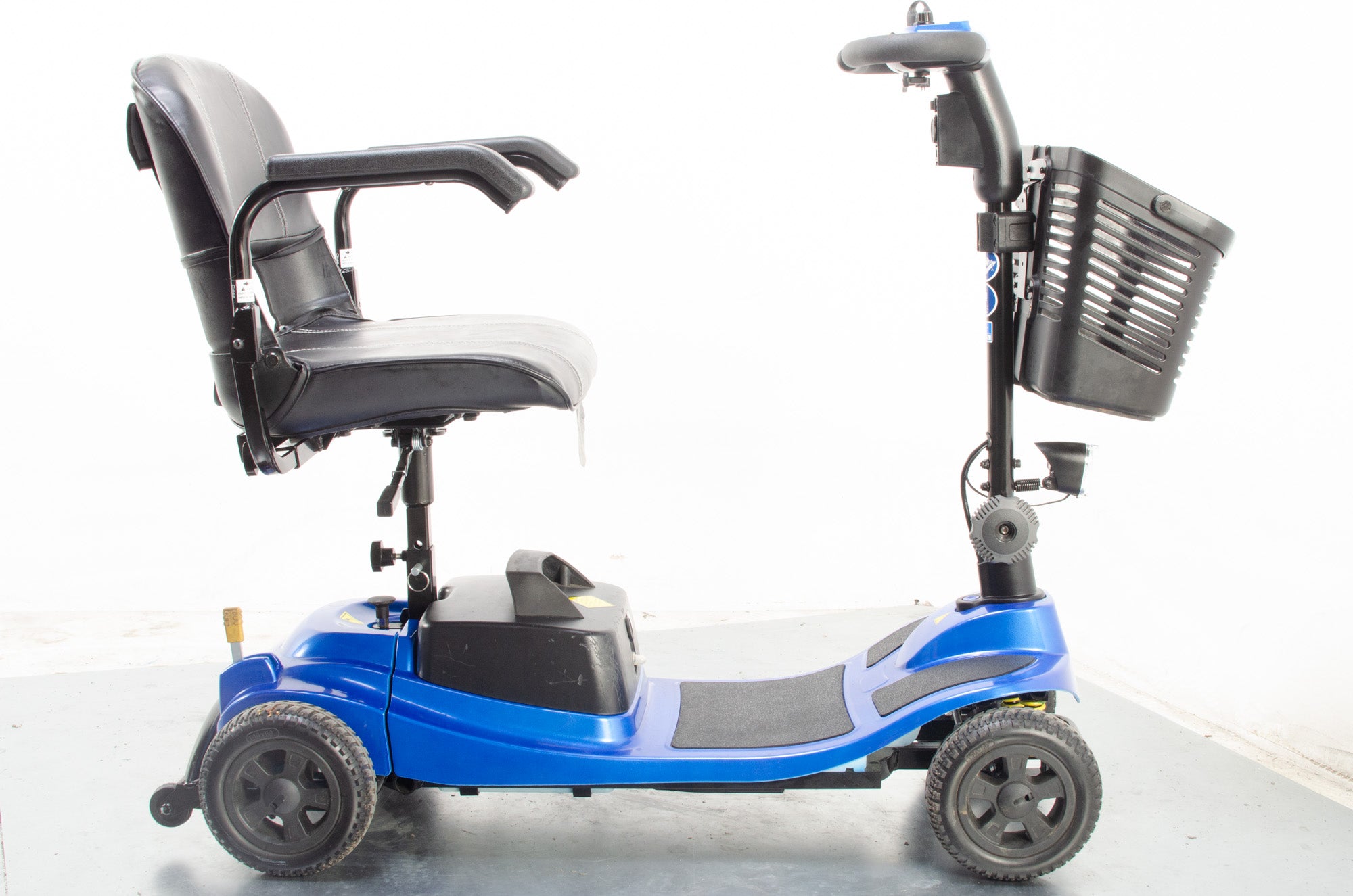 2018 One Rehab Liberty Vogue 4mph Mobility Boot Scooter with Suspension in Blue