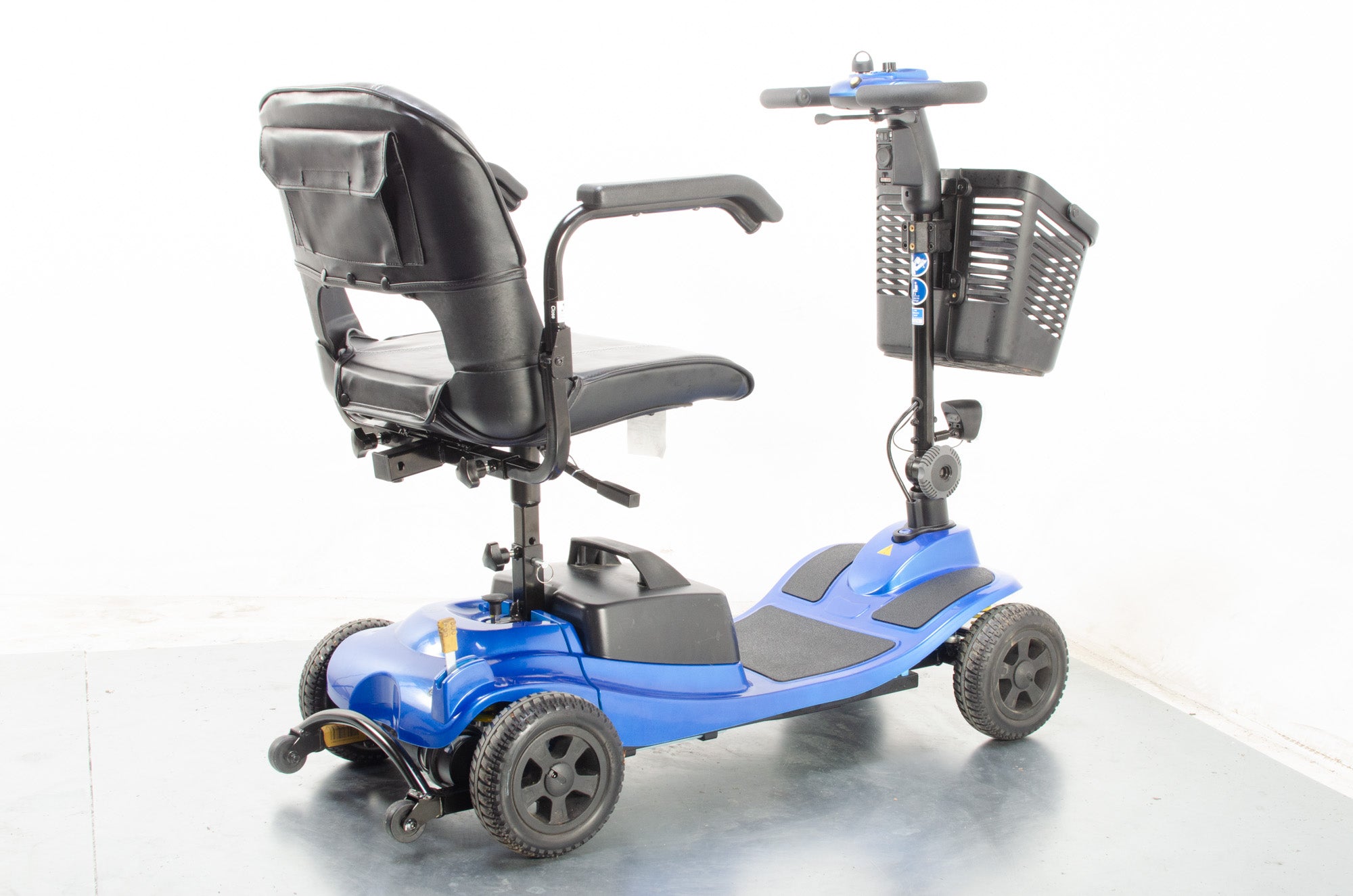 2018 One Rehab Liberty Vogue 4mph Mobility Boot Scooter with Suspension in Blue