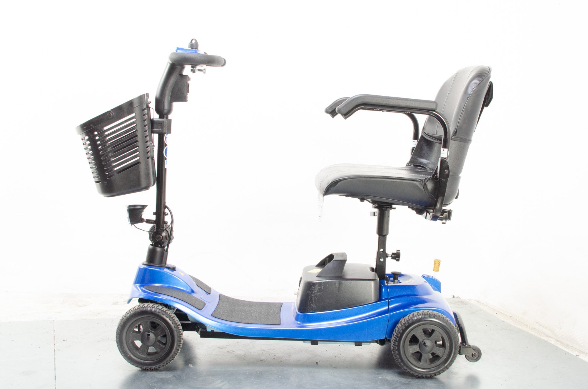 2018 One Rehab Liberty Vogue 4mph Mobility Boot Scooter with Suspension in Blue