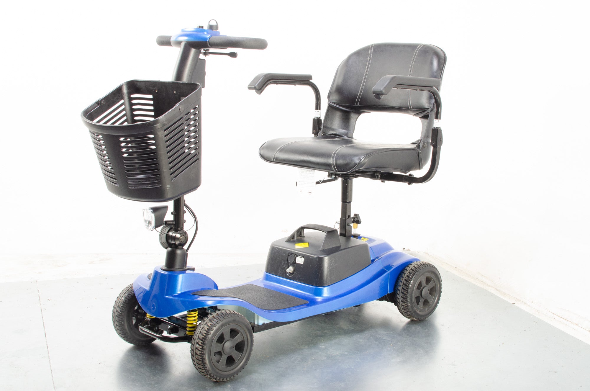 2018 One Rehab Liberty Vogue 4mph Mobility Boot Scooter with Suspension in Blue