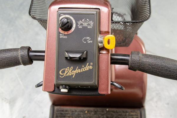 Shoprider Sovereign Used Mobility Scooter Comfy Pavement Roma Medical Brown