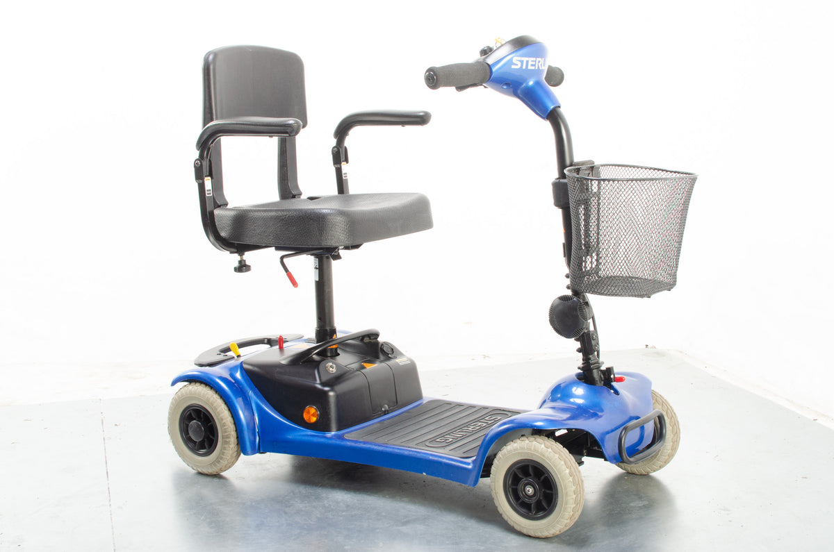 2019 Roma Shoprider Paris 4mph Transportable Mobility Boot Scooter in Blue