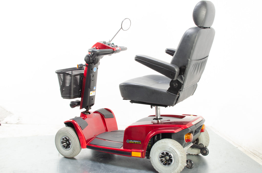 Pride Celebrity X Deluxe Used Electric Mobility Scooter Comfy Pneumatic Suspension Pavement