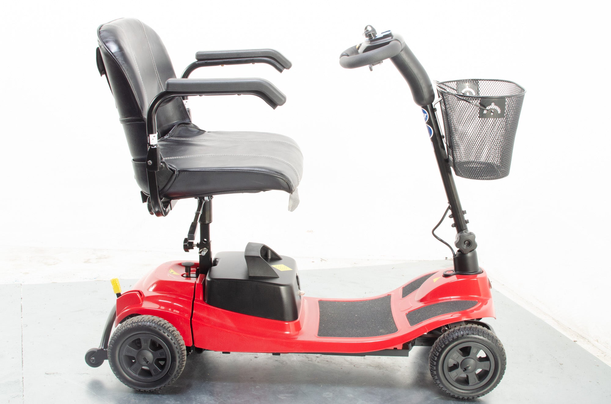 2018 KR Liberty from One-Rehab 4mph Small Electric Mobility Boot Scooter in Red