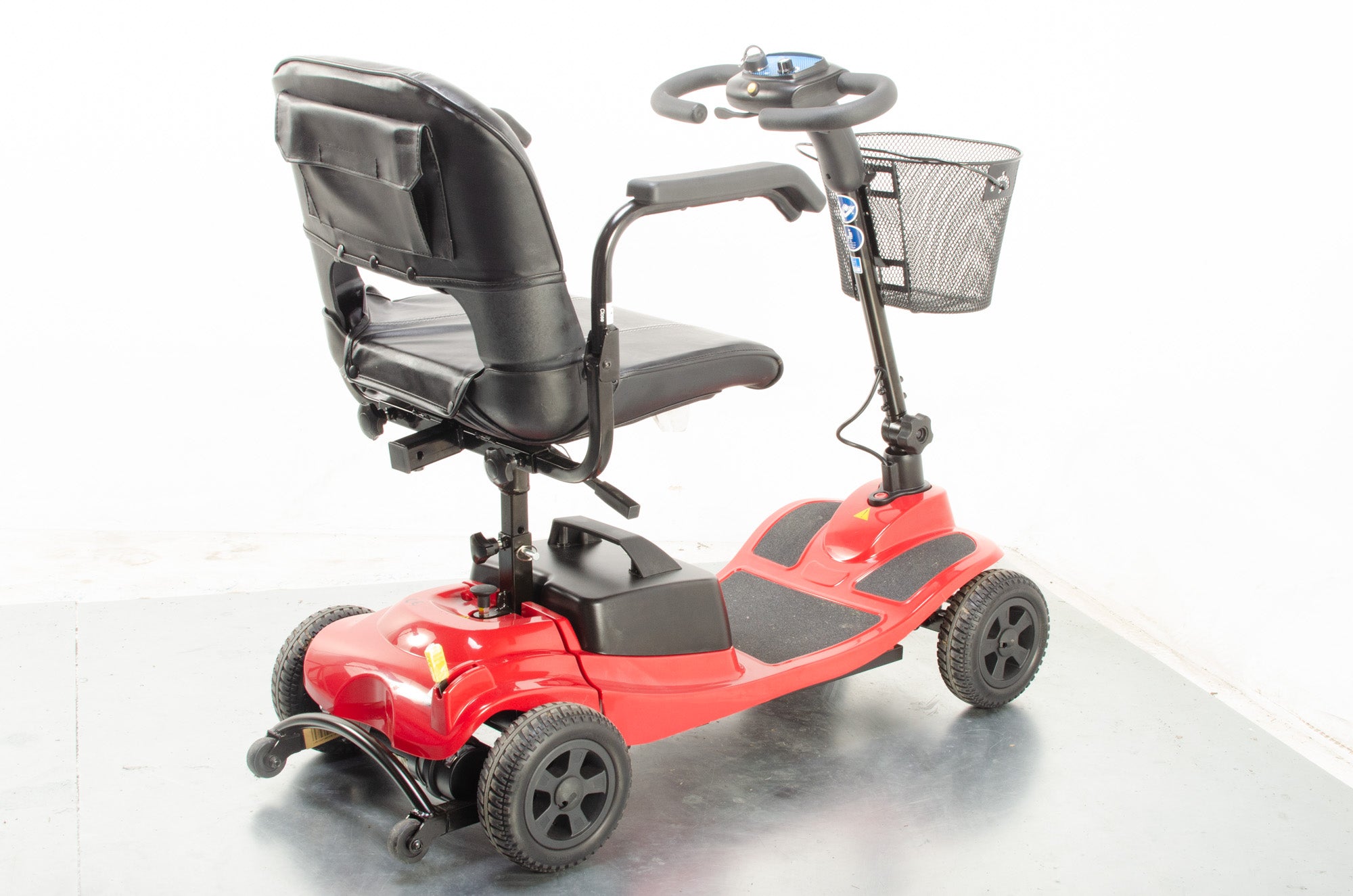 2018 KR Liberty from One-Rehab 4mph Small Electric Mobility Boot Scooter in Red